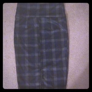 Plaid Skirt by Rainbow